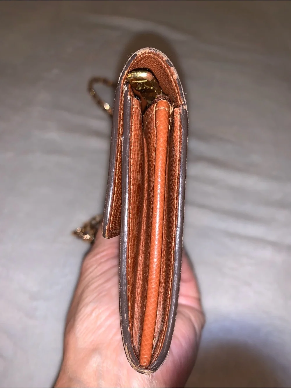 Vintage Authentic Louis Vuitton Monogram Sarah LV Wallet EVC!